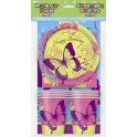 BUTTERFLY CHIC PARTY PAK FOR 8