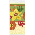 TUSCAN FLORAL PLSTC TBLCVR