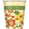 8 TUSCAN FLORAL 9 OZ CUPS