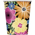 8 BOLD BLOOMS 9 OZ CUPS