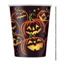 8 PUMPKIN GRIN 9OZ CUPS