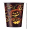 8 PUMPKIN GRIN 9OZ CUPS