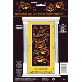 PUMPKN GRIN DOOR POSTER 27X60
