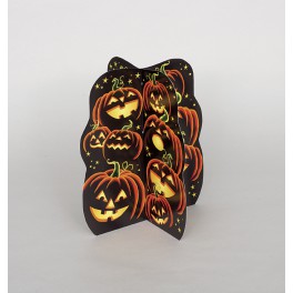 PUMPKIN GRIN 14" 3D CNTRPIECE