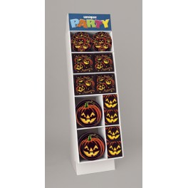 PUMPKIN GRIN T DISPLAY-148PC