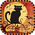 10 SPOOKY HOLLOW 7" SQR PLATES