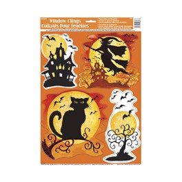 SPOOKY HOLLOW WINDOW CLING