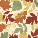 16 PAINTED LEAVES LUNCH NAPS