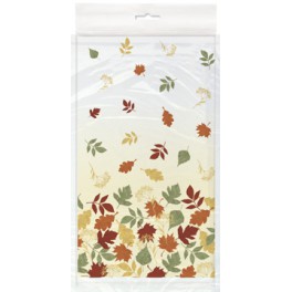 PAINTED LEAVES TABLECOVER