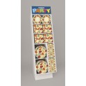PAINTED LEAVES T DISPLAY-148PC