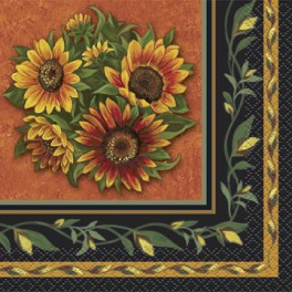 16 SWEET SUNFLOWERS BEV NAPS