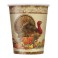 8 RUSTIC TURKEY  9OZ CUPS