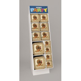 RUSTIC TURKEY QT DISPL- 130PC