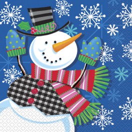 16 JOLLY SNOWMAN LUNCH NAPS