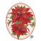 POINSETTIA JOY 16.5" CUTOUT