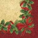 24 RIBBON WREATH  BEV NAPS