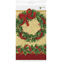 RIBBON WREATH TABLECOVER
