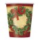 8 RIBBON WREATH  9OZ CUPS