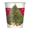 8 STARRY XMAS TREE  9OZ CUPS