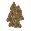 8 STARRY TREE MINI CUTOUTS 5"