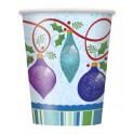 8 LOVELY ORNAMENTS  9OZ CUPS