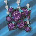 8 STELLAR NEW YRS 9" PLATES