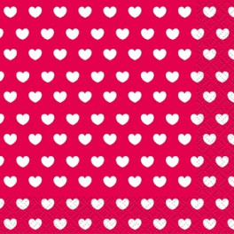 24 VALENTINE STRIPE BEV NAPS
