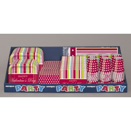 VALENTINE STRIPE QX DISPL-81PC