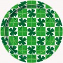 8 CLOVER CHECK 9" PLATES