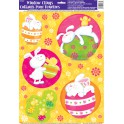 BUNNY PALS WINDOW CLINGS