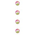 3 BUNNY PALS DANGL DECOR-36L