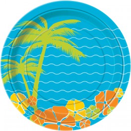 8 ISLAND PARADISE 9" PLATES