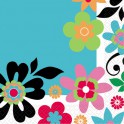 24 FLIRTY FLOWERS BEV NAPS