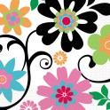 20 FLIRTY FLOWERS LUNCH NAPS