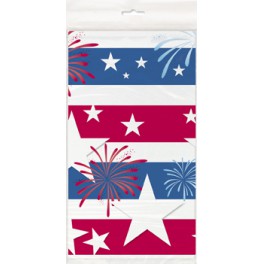 PATRIOTIC STARS TABLECOVER