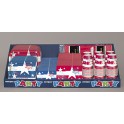PATRIOTIC STARS QXS DISPL-81PC