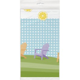 SUNNY CHAIRS TABLECOVER PLASTC