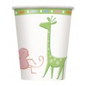 8 ANIMAL CRACKERS 9OZ CUPS