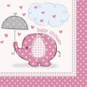 16 UMBRELLAPHANTS PINK BEV NAP