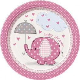 8 UMBRELLAPHANTS PINK 7" PLTS