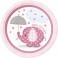 8 UMBRELLAPHANTS PINK 9" PLTS