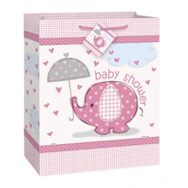 UMBRELLAPHANTS PINK GFTBG-LRG