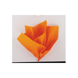 10 ORANGE TISSUE SHEETS