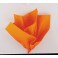 10 ORANGE TISSUE SHEETS