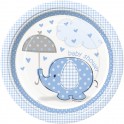 8 UMBRELLAPHANTS BLUE 9" PLTS