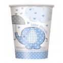 8 UMBRELLAPHANTS BLUE 9OZ CUPS
