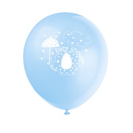 8 12" UMBLLPHNTS BLUE BLLNS