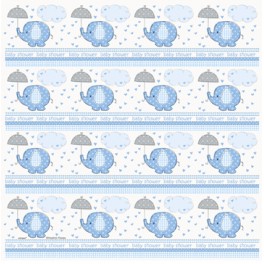 UMBRPHANTS BLUE GIFT WRAP 30X5