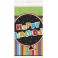 BIRTHDAY STRIPES TABLECOVER