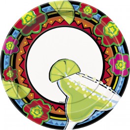 8 MARGARITA SPLASH 9" PLATES